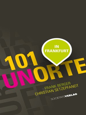 cover image of 101 Unorte in Frankfurt